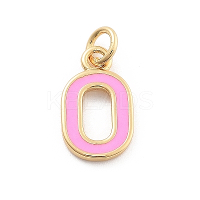 Rack Plating Brass Pendants KK-C065-02O-G-1