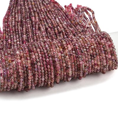 Natural Tourmaline Beads Strands LS-G-RM2025-B31-3mm-1