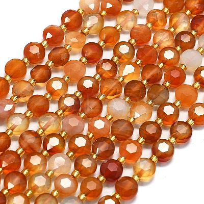 Natural Red Agate Beads Strands G-C116-A12-02-1