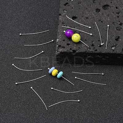 Brass Ball Head Pins X-KK-R020-07S-1