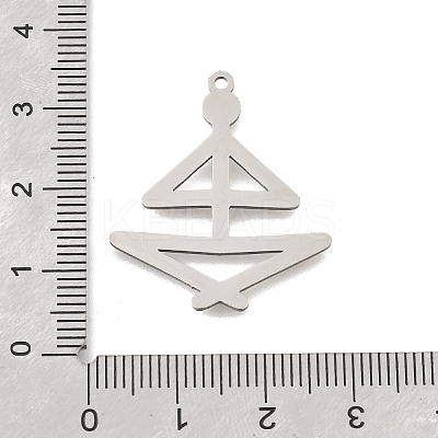 201 Stainless Steel Pendants LS-STAS-S176-17P-1
