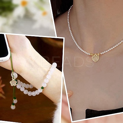 20Pcs 2 Styles Brass Clear Cubic Zirconia Charms FIND-AR0005-22G-1