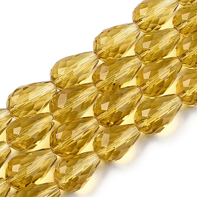 Glass Beads Strands X-GLAA-R024-15x10mm-17-1