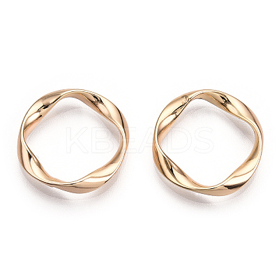 Brass Linking Rings KK-Q735-329G-1