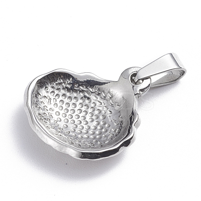 Tarnish Resistant 201 Stainless Steel Pendants STAS-O113-03B-1