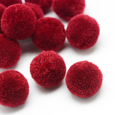 DIY Doll Craft Polyester Pom Pom Ball LS-AJEW-S063-2.0cm-07-1