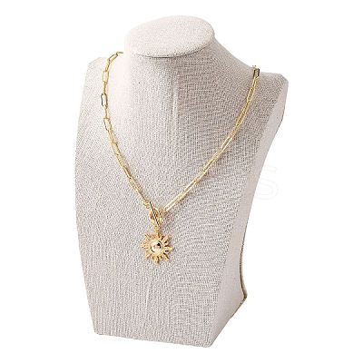 Stereoscopic Necklace Bust Displays NDIS-N006-E-06-1