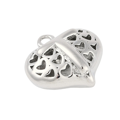 Hollow Brass Pendants for Valentine's Day KK-M289-03T-P-1