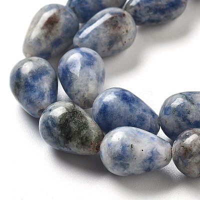 Natural Blue Spot Jasper Beads Strands G-B106-A15-02-1