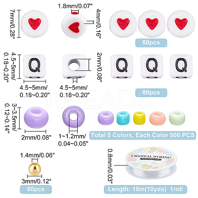 DIY Glass Seed Bracelet Making Kit DIY-PH0005-99-1