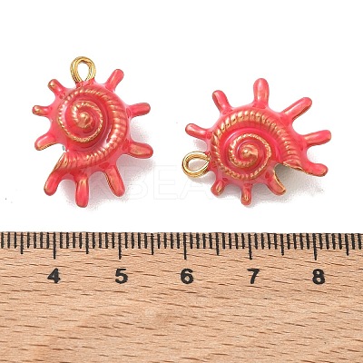 304 Stainless Steel Enamel Pendants STAS-L316-22G-02-1
