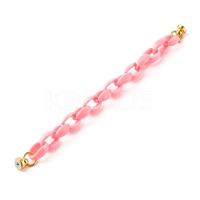 Acrylic Cable Chain Phone Case Chain HJEW-JM00494-03-1