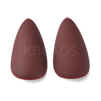 7 Different Size Frosted Solid Color French Short False Nails MRMJ-Q124-M-1