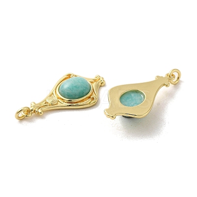 Natural Amazonite Pendants G-C096-03G-02-1
