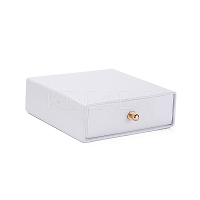Square Paper Drawer Jewelry Set Box CON-C011-03A-07-1