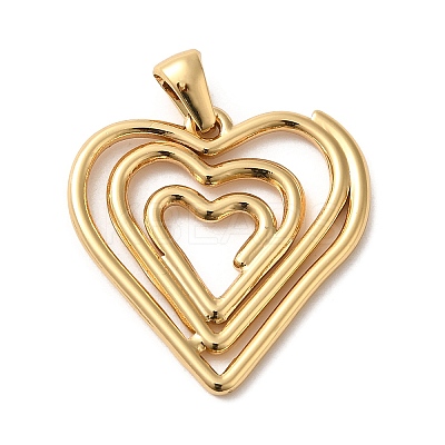 Golden Plated 304 Stainless Steel Pendants LS-STAS-L272-004G-02-1