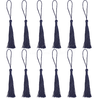 100Pcs Polyester Tassel Big Pendant Decorations FIND-SC0003-36D-1