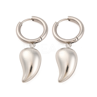 Non-Tarnish 304 Stainless Steel Hoop Earrings for Women LS-EJEW-Z057-14P-04-1