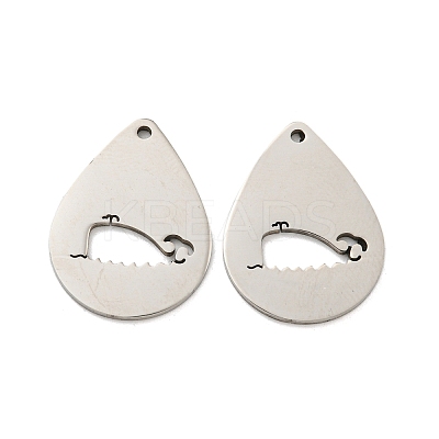 Non-Tarnish 316L Surgical Stainless Steel Pendants STAS-K280-07P-1