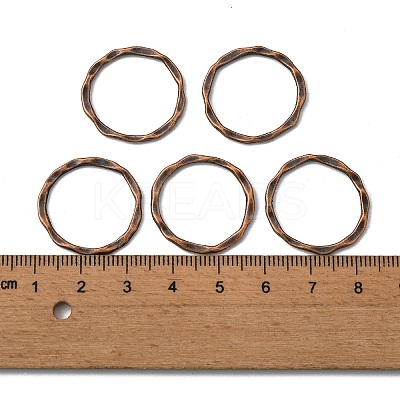 Tibetan Style Linking Rings LS-X-PALLOY-A017-R-FF-1