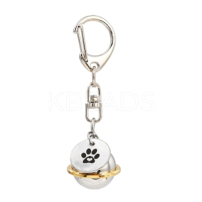 304 Stainless Steel Keychains KEYC-S001-01PG-1