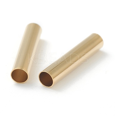 Brass Tube Beads KK-Y003-73E-G-1