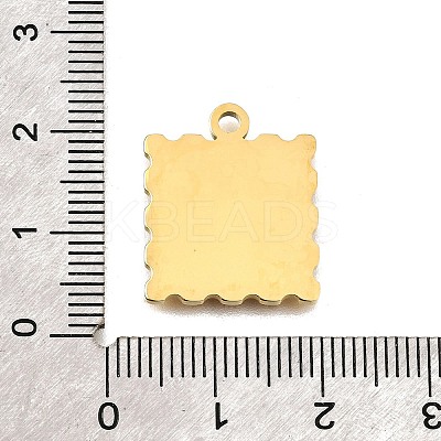 304 Stainless Steel Pendants STAS-A114-03G-03-1