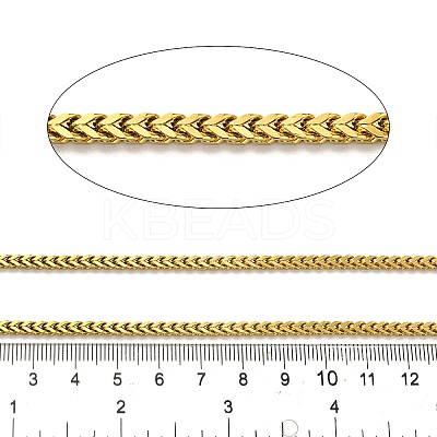 Ion Plating(IP) 304 Stainless Steel Curb Chains CHS-C013-01B-G-1