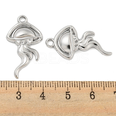 Non-Tarnish 304 Stainless Steel Pendant Rhinestone Settings STAS-K253-10P-1