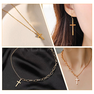 36Pcs 6 Style Long-Lasting Plated Brass Charms KK-FH0005-19-1