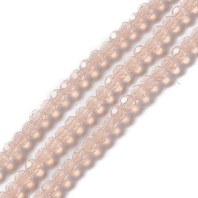 Faceted(32 Facets) Glass Beads Strands EGLA-J042-35A-02-1