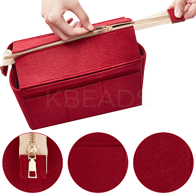 Wool Felt Bag Organizer Inserts FIND-WH0111-223C-1