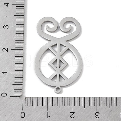 Non-Tarnish 304 Stainless Steel Pendants STAS-B062-09P-1