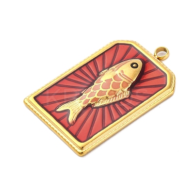 304 Stainless Steel Pendants STAS-V004-14G-01-1
