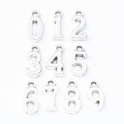 Tibetan Style Alloy Pendants TIBEP-TAC0001-14AS-1