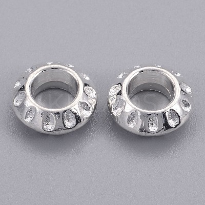 Tibetan Style Alloy European Beads LS-TIBEB-EAA386Y-S-FF-1