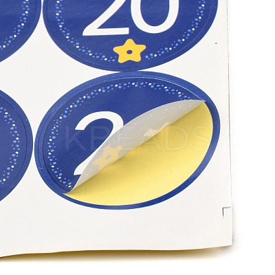 Christmas Advent Calendar Stickers DIY-L050-A04-1
