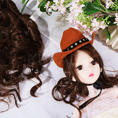 PP Hair Doll Wig Hair DIY-WH0349-395A-01-1