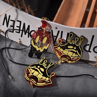 DIY Halloween Theme Pendant Silicone Molds LS-DIY-I102-05-1