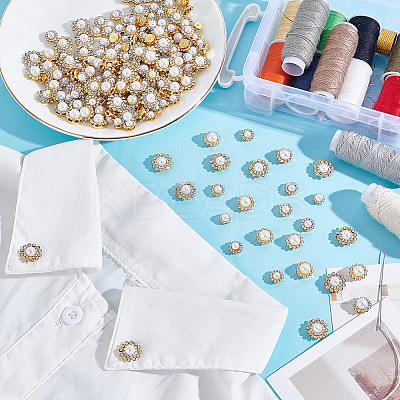 200Pcs 4 Styles Sew on Rhinestone FIND-HY0004-70-1