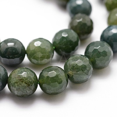 Natural Moss Agate Beads Strands LS-G-D840-25-8mm-1