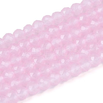 Imitation Jade Glass Beads Strands GLAA-T028-3mm-11E-1
