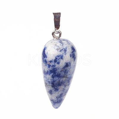 Natural & Synthetic Mixed Stone Pendants G-A167-18-1