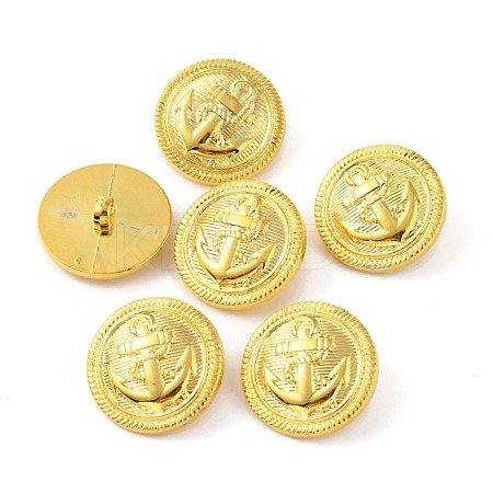 1-Hole ABS Plastic Shank Buttons BUTT-WH0015-68A-1