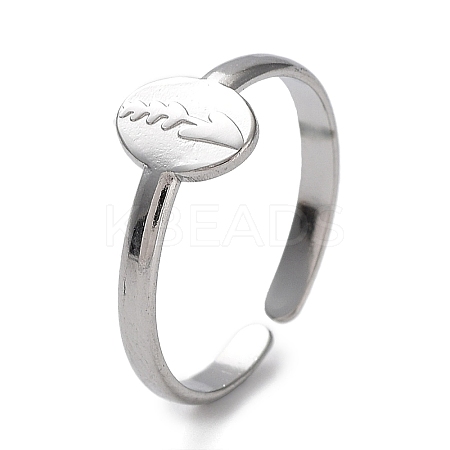 Non-Tarnish 304 Stainless Steel Rings RJEW-B047-05P-1