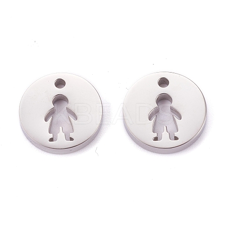 Non-Tarnish 304 Stainless Steel Charms LS-STAS-F261-04P-1