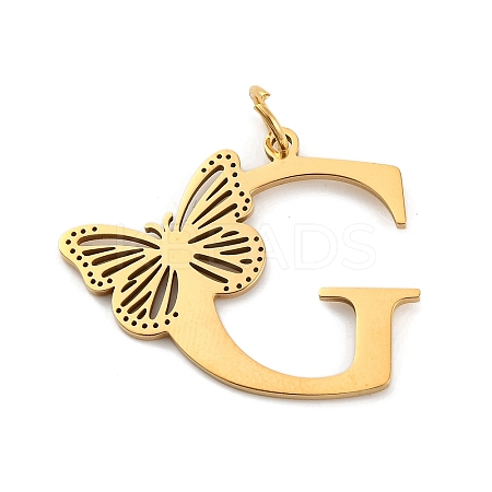 Ion Plating(IP) 201 Stainless Steel Pendants STAS-N103-184G-G-1