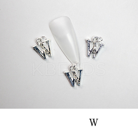 Alloy Rhinestone Cabochons LS-MRMJ-T056-93P-W-1