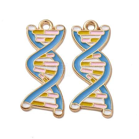 Chemistry Theme Alloy Enamel Pendants LS-ENAM-V002-01K-KCG-1