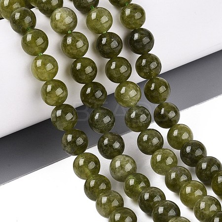 Natural Quartz Beads Strands G-N363-8mm-02-1
